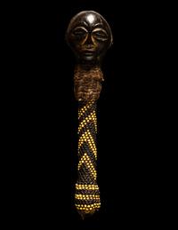 A Kalange Beaded Handle