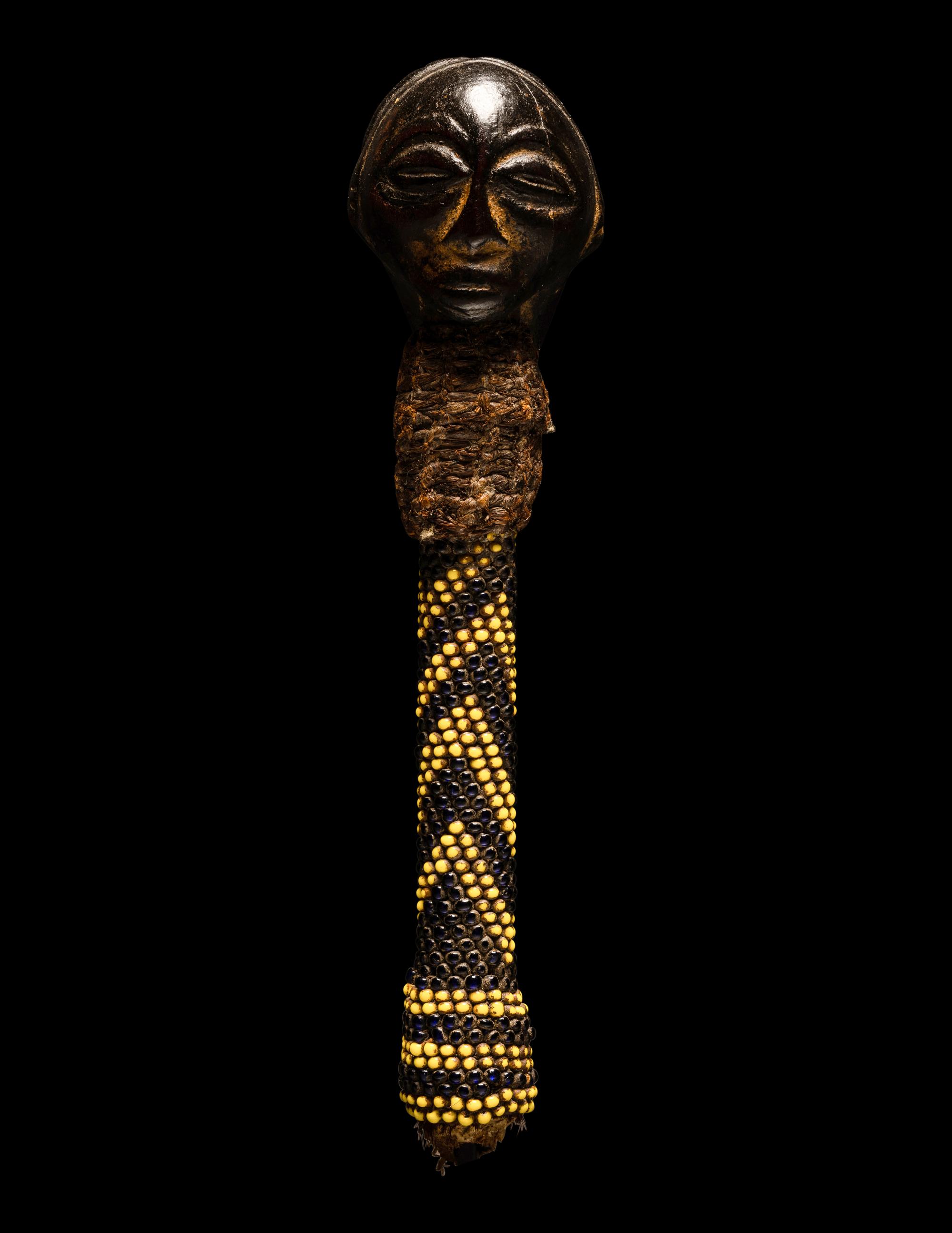 A Kalange Beaded Handle