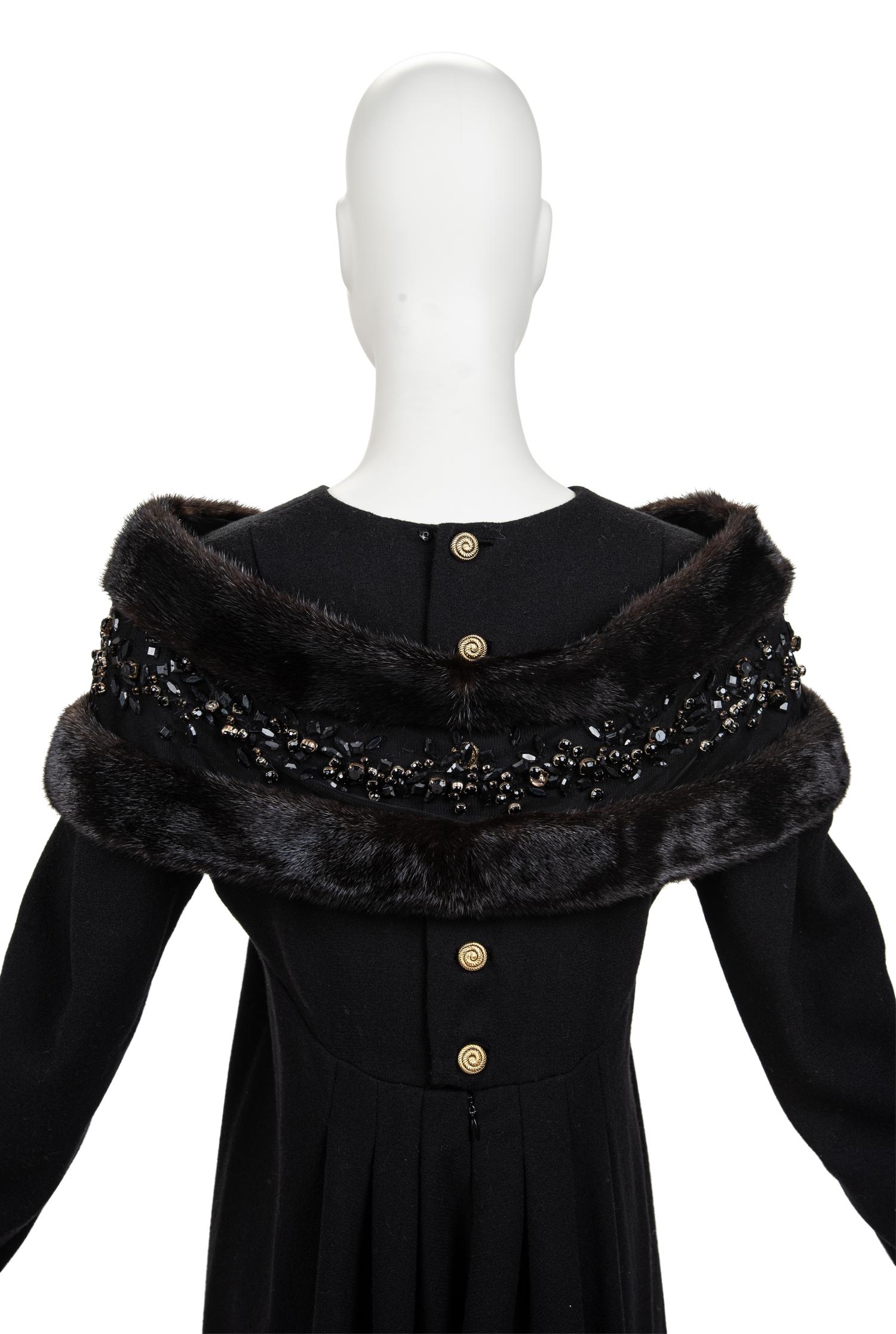 Two Fur Jackets and Two Stoles, Including Judith Leiber and Badgley Mischka