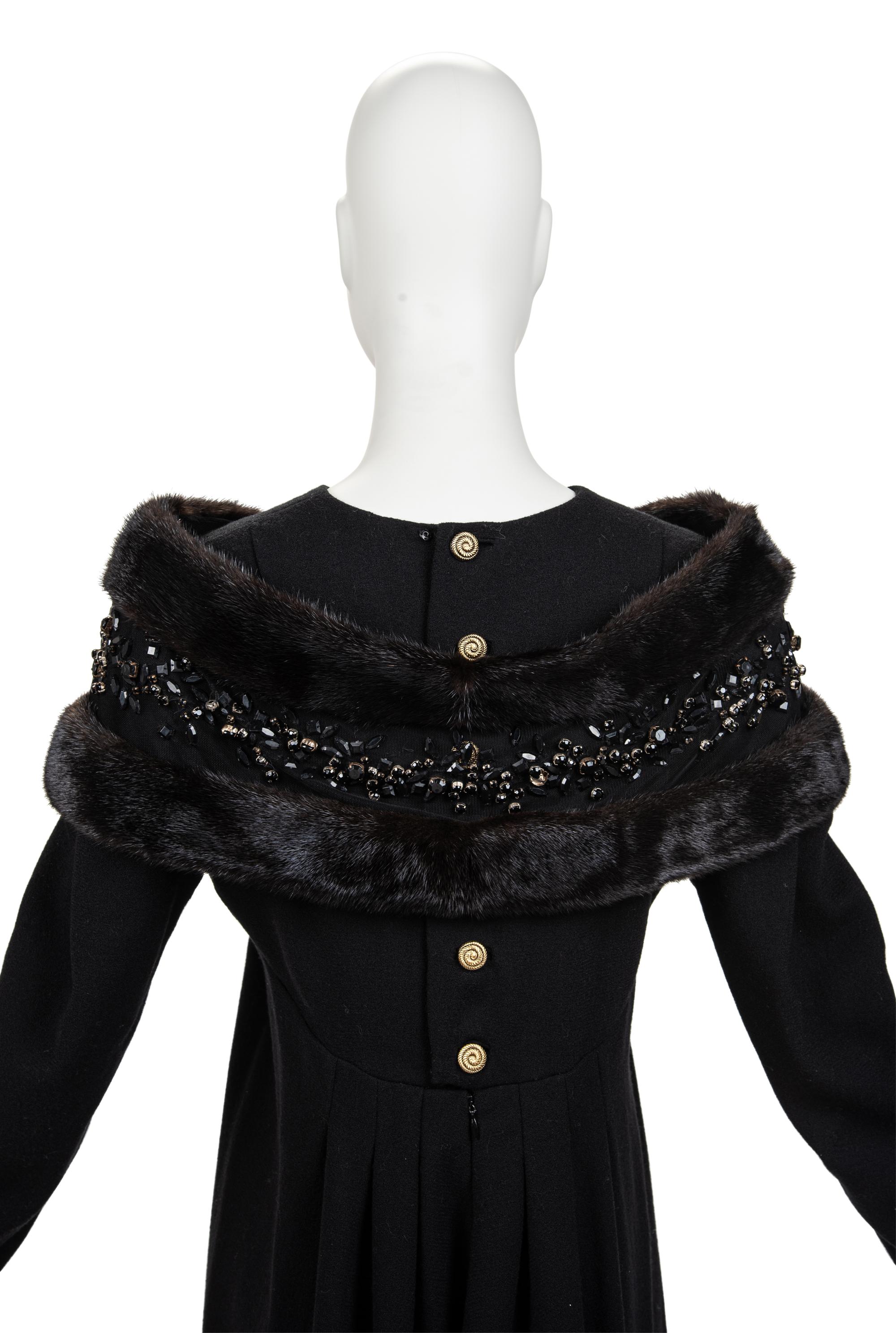 Two Fur Jackets and Two Stoles, Including Judith Leiber and Badgley Mischka