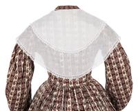 Collection of Four Sleeves, One Shawl, and One Dickey, 1840-90