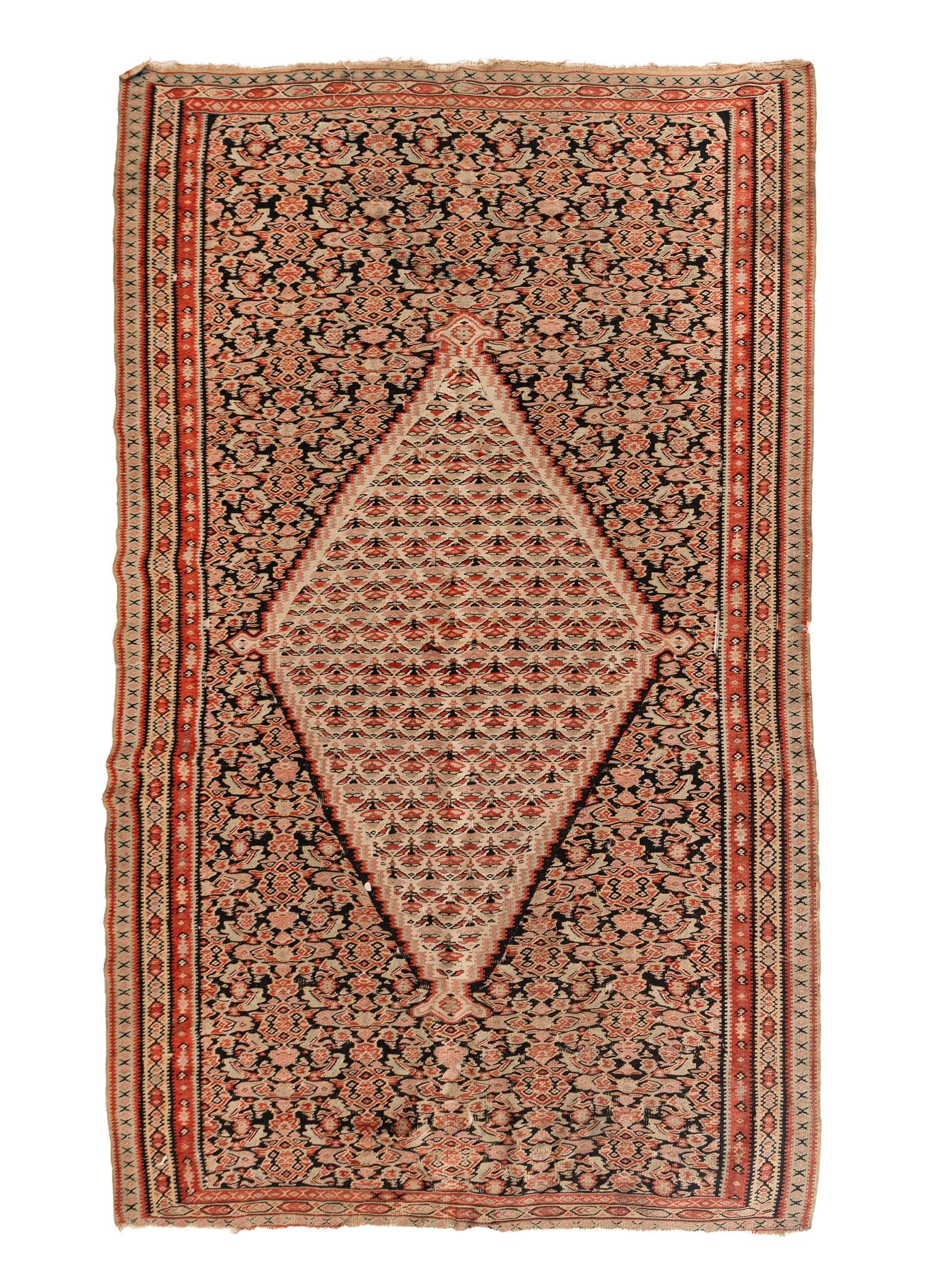 A Senneh Kilim Rug