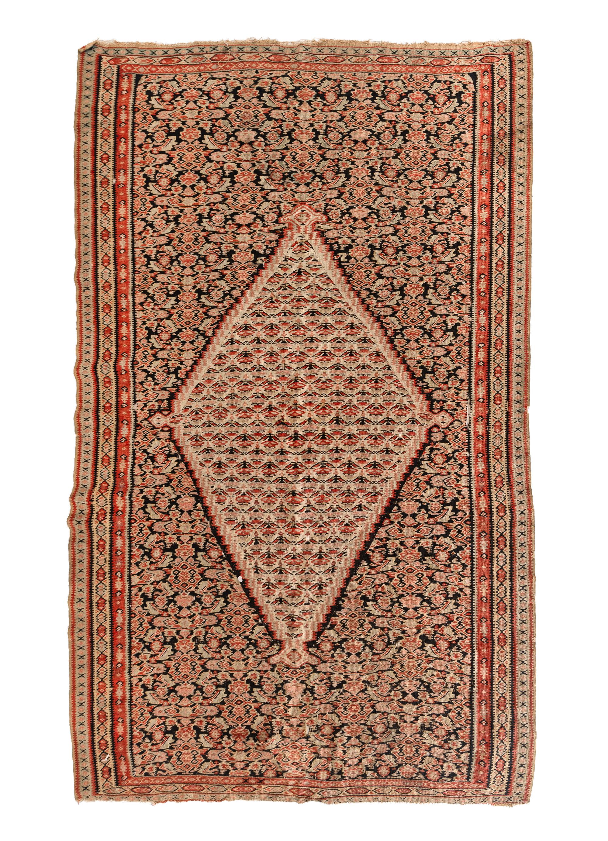 A Senneh Kilim Rug