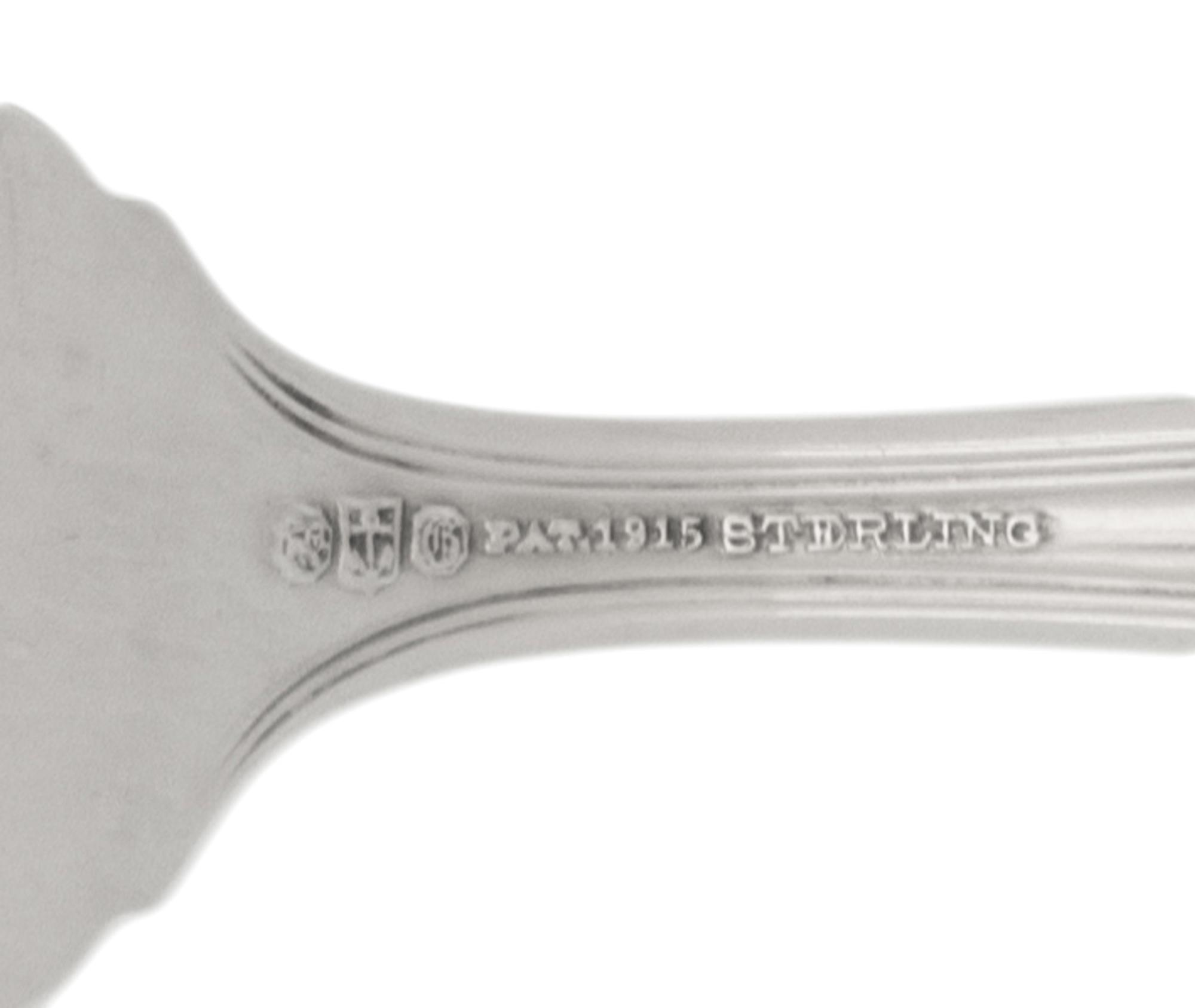 An American Silver Flatware Service