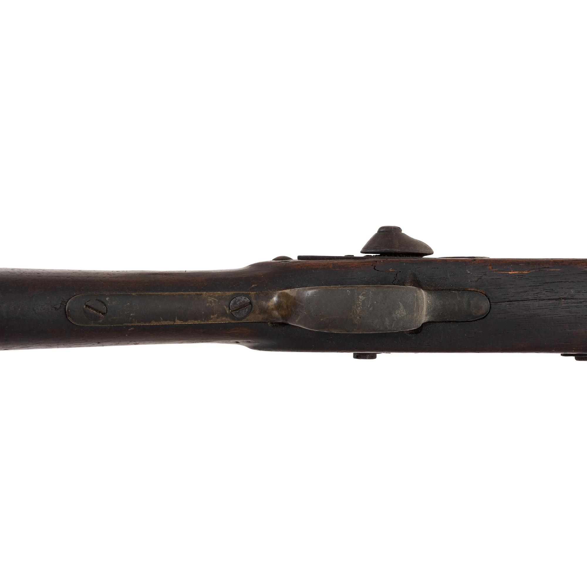 Period Shortened Native Used British Pattern 1853 Enfield Rifle Musket