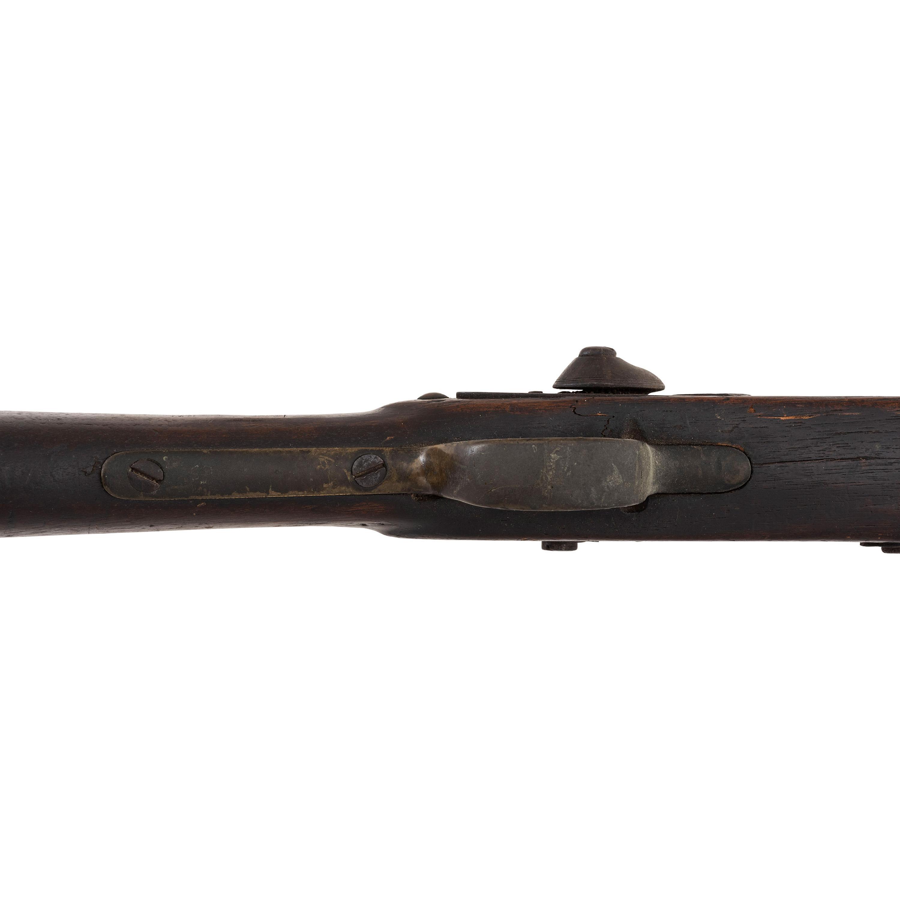 Period Shortened Native Used British Pattern 1853 Enfield Rifle Musket