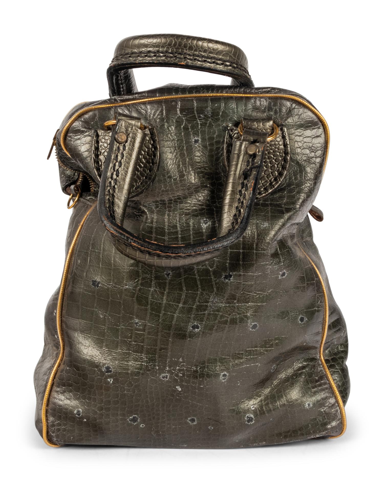 Hall of Fame Oklahoma Football Coach Bud Wilkinson's Personal Golf Ball Shag Bag Filled With Golf Balls Used by Wilkinson