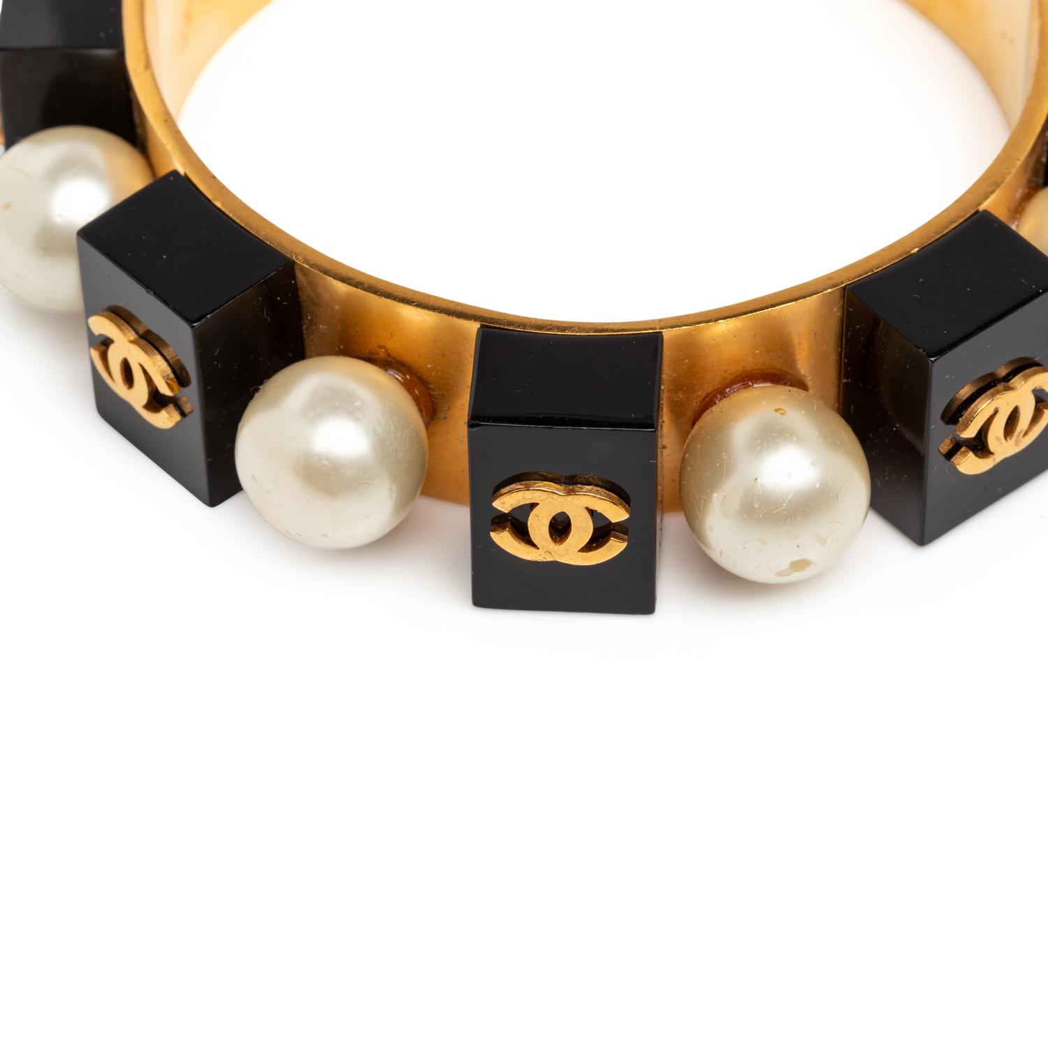 Chanel, Studded Bangle Bracelet