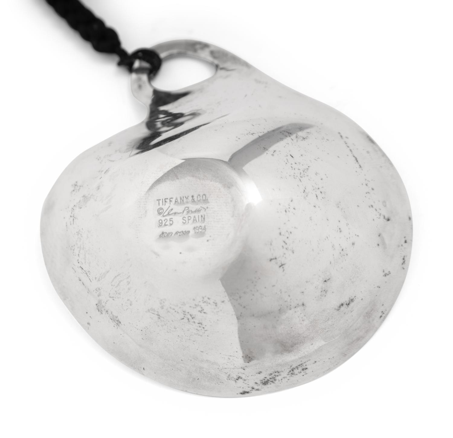 A Pair of Elsa Peretti for Tiffany and Co. Spanish Silver Tastevin