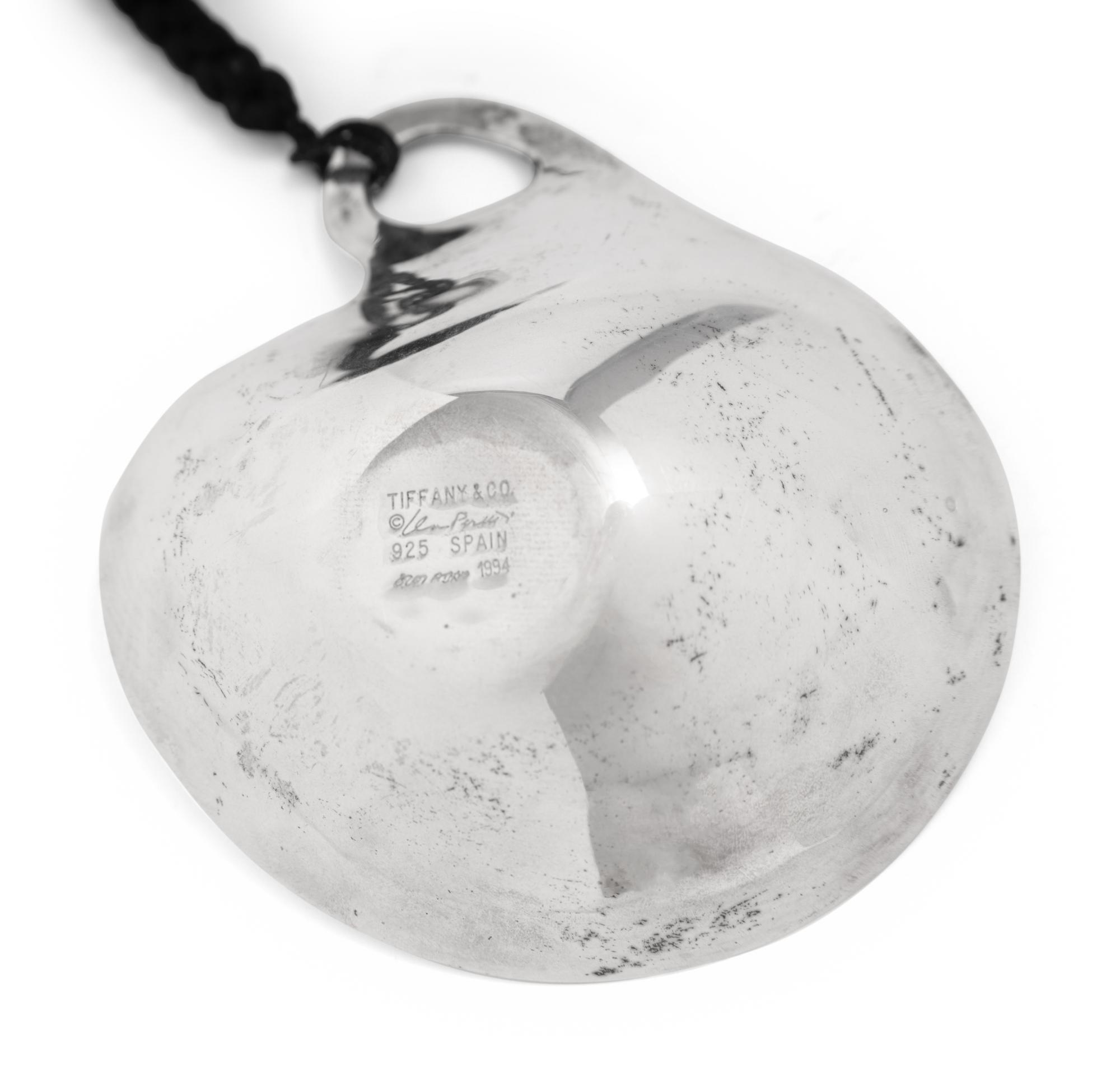 A Pair of Elsa Peretti for Tiffany and Co. Spanish Silver Tastevin