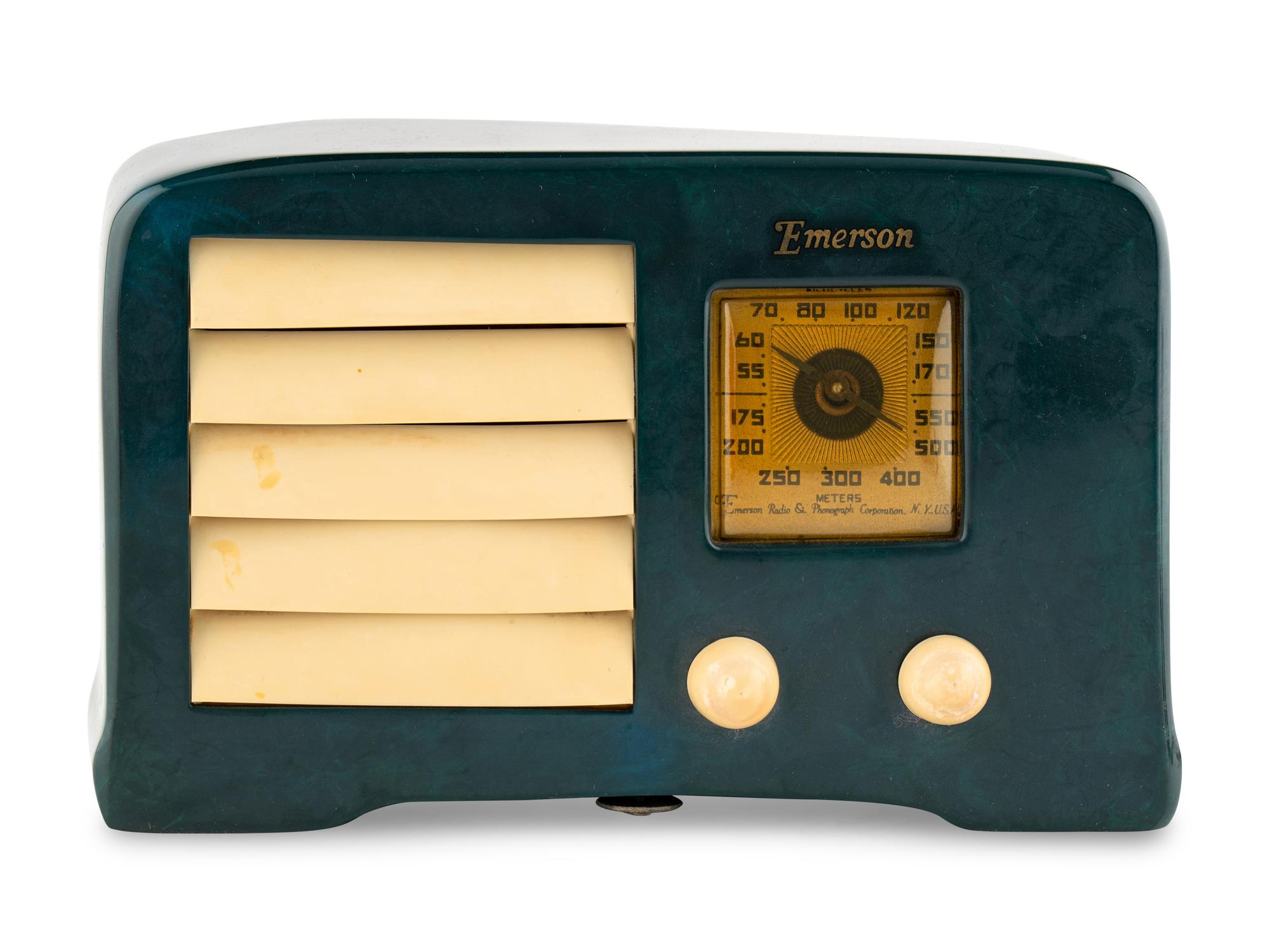 An Emerson AX235 Little Miracle Radio