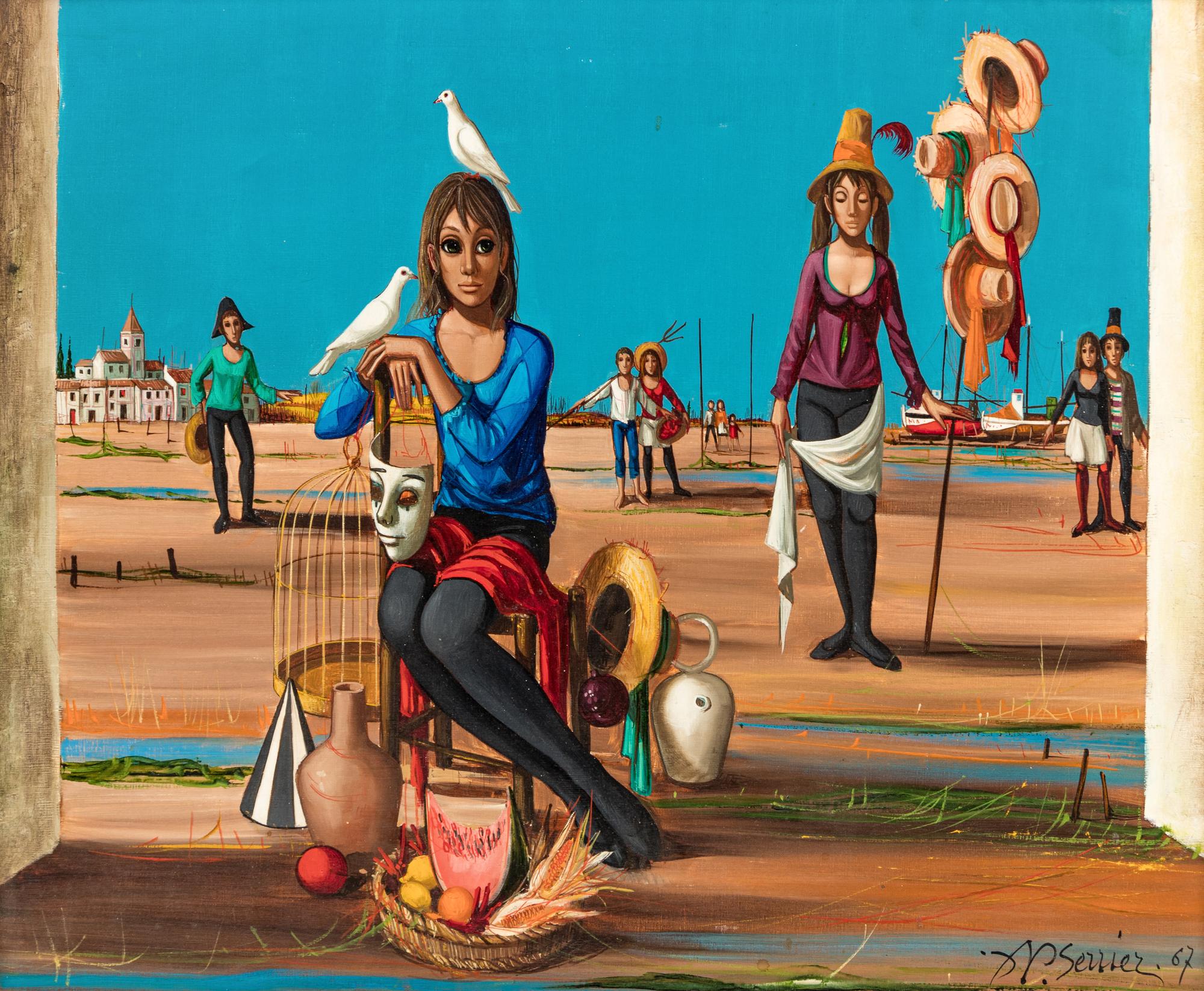 Jean Pierre Serrier (French, 1934-1989)