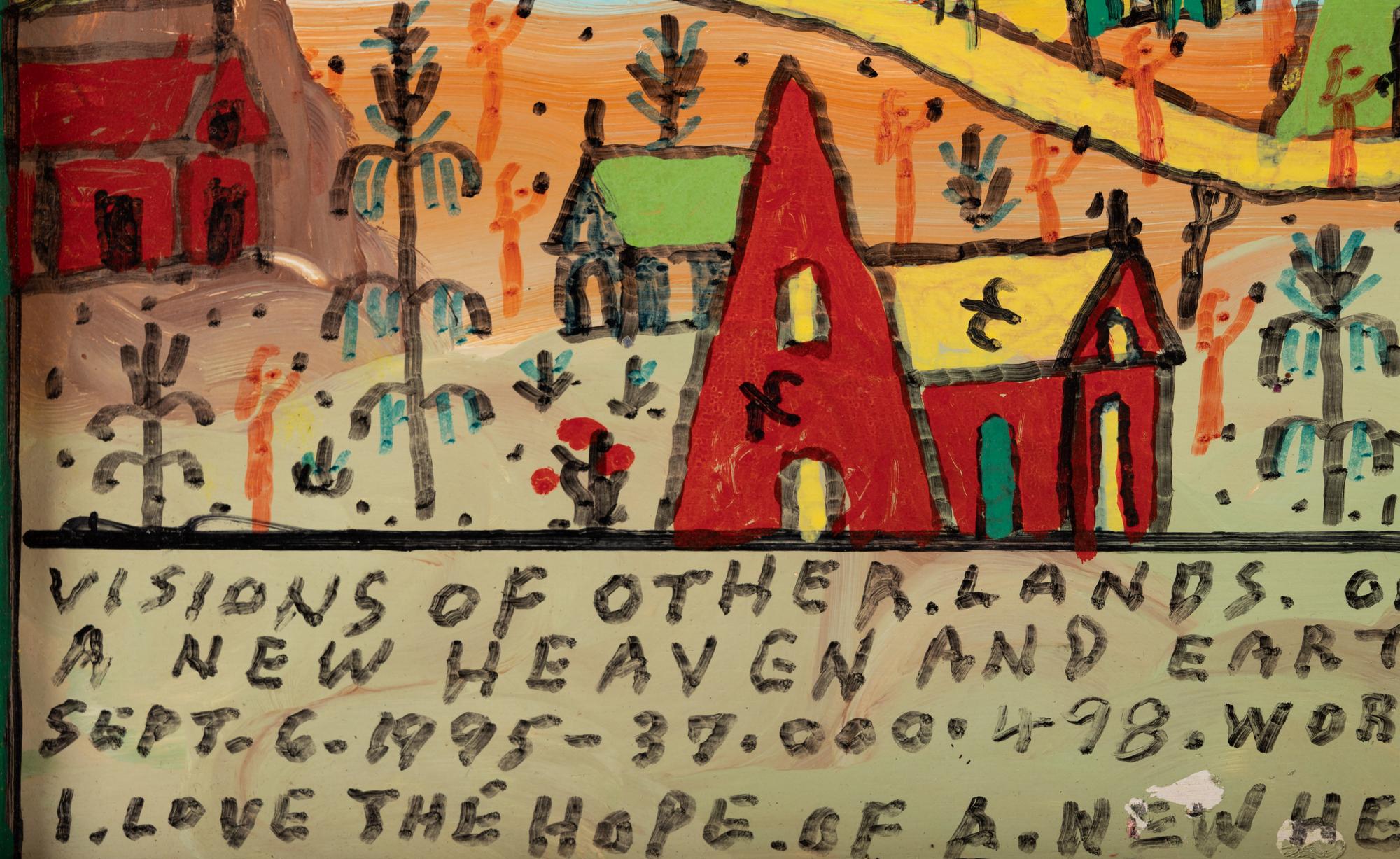 VISIONS OF OTHER LANDS. OUT IN GODS PLANS. A NEW HEAVEN AND EARTH SPOKEN OF IN BIBLE