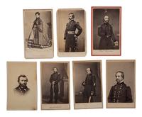 [CIVIL WAR]. A group of 25 CDVs of Union generals, many from the Army of the Potomac, incl. SICKLES, HANCOCK, BIRNEY, FRANKLIN, and STONEMAN.