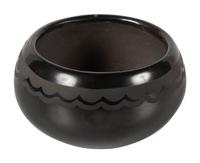 Blackware Pottery Bowl