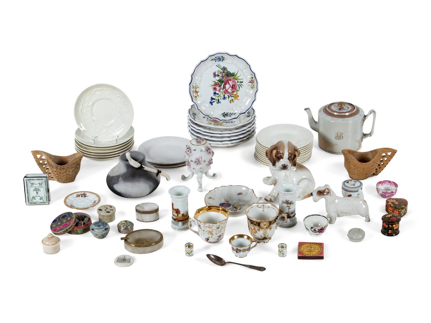 A Collection of Porcelain, Ceramic and other Decorative Articles