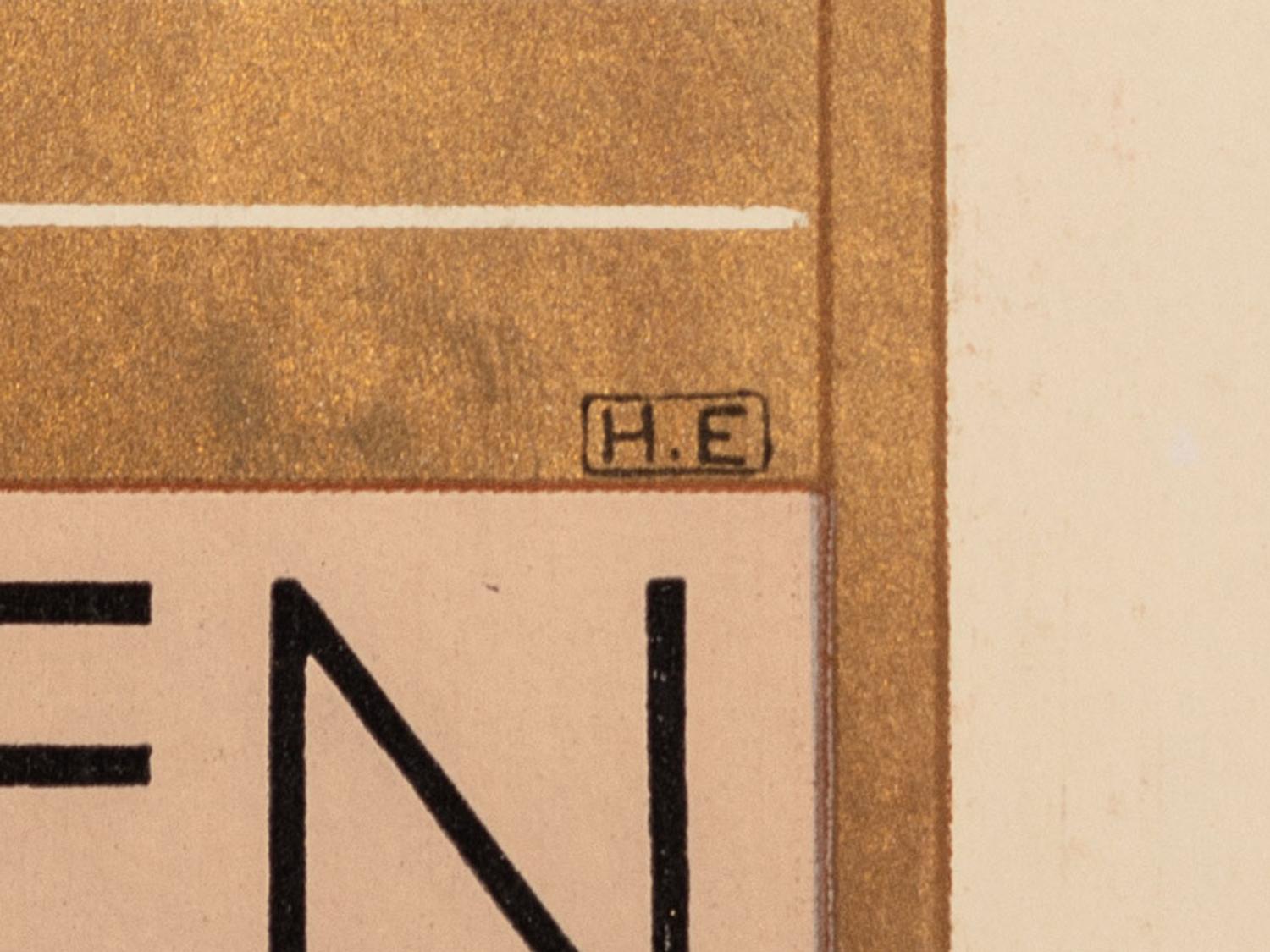 An Elizabeth Arden Advertising Print