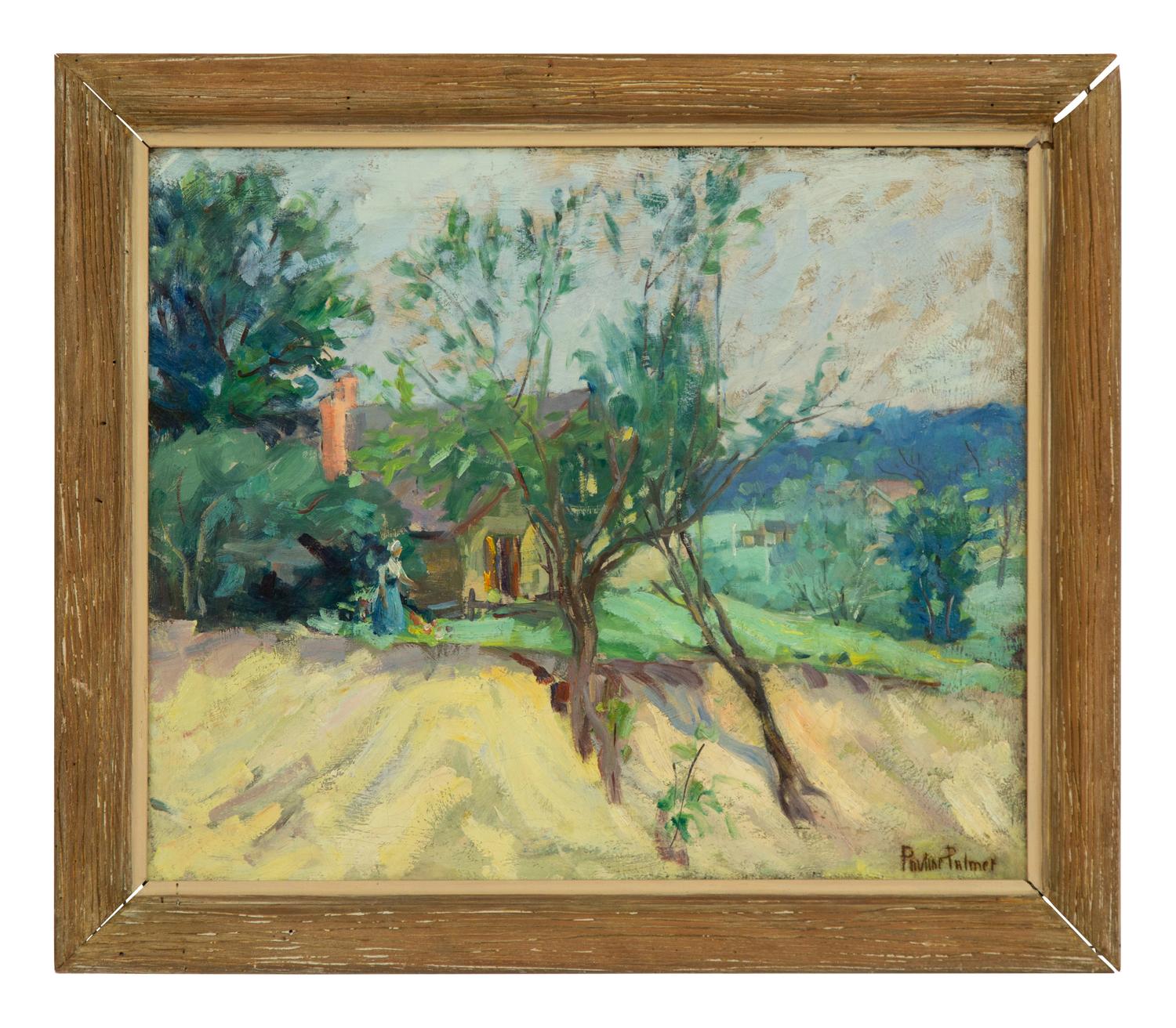 Country Scene with Cottage