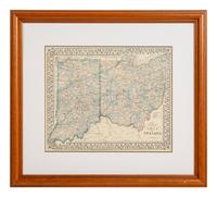 A Group of 11 19th and 20th century maps, comprising: