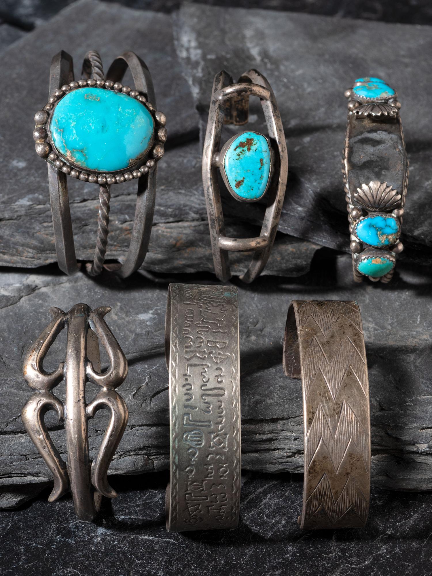 Navajo and Southwestern-style Cuff Bracelets