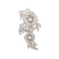 DIAMOND 'EN TREMBLANT' SPRAY BROOCH