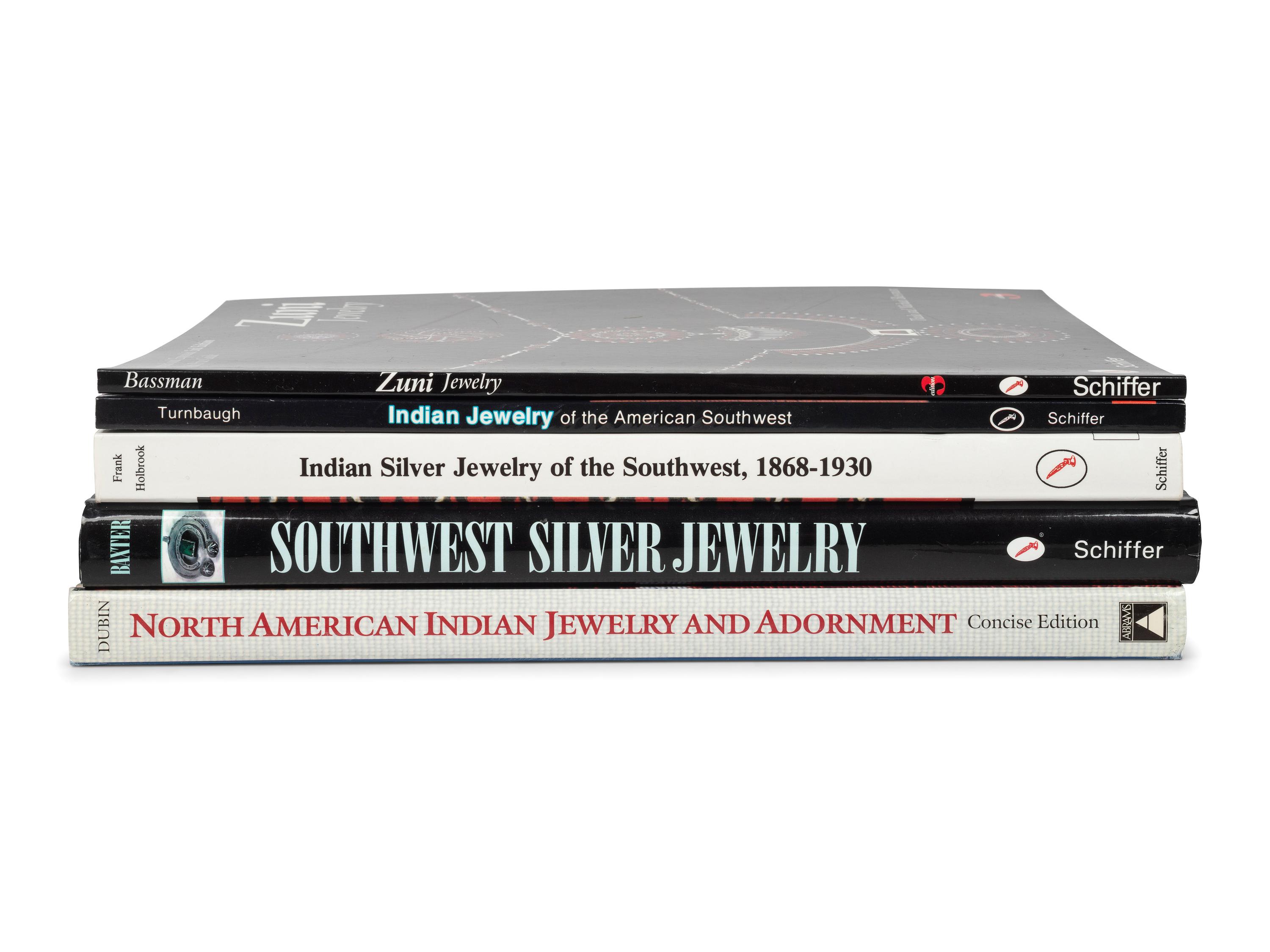 [SOUTHWEST] Books on Native American Jewelry, Group of 8