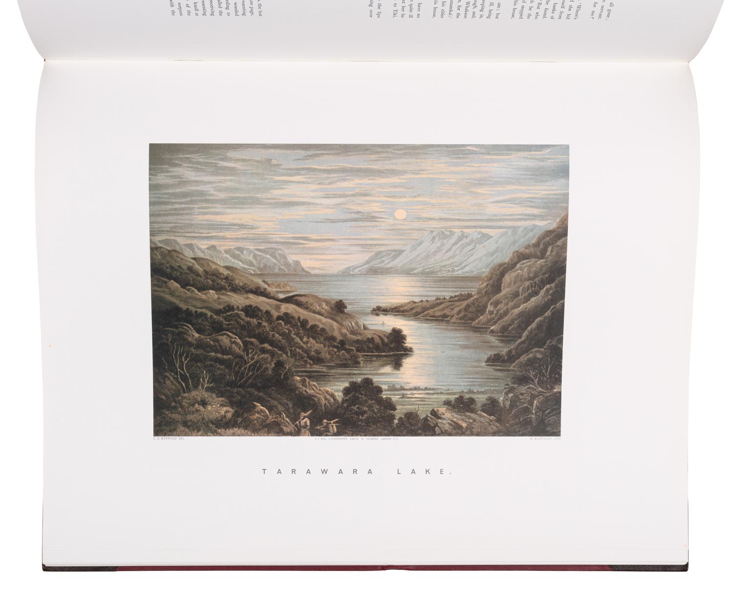 [EXPLORATION -- AUSTRALIA & NEW ZEALAND] -- [FACSIMILES]. A group of 3 facsimiles of lithographed works about New Zealand, comprising: