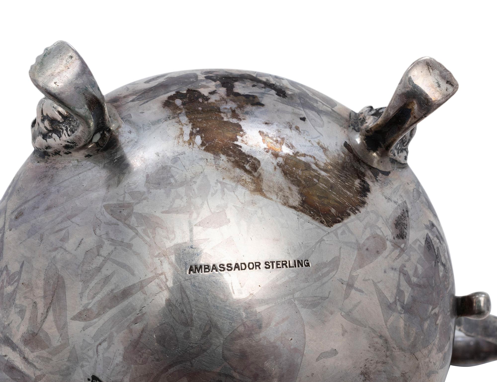 Eight American Silver Table Wares