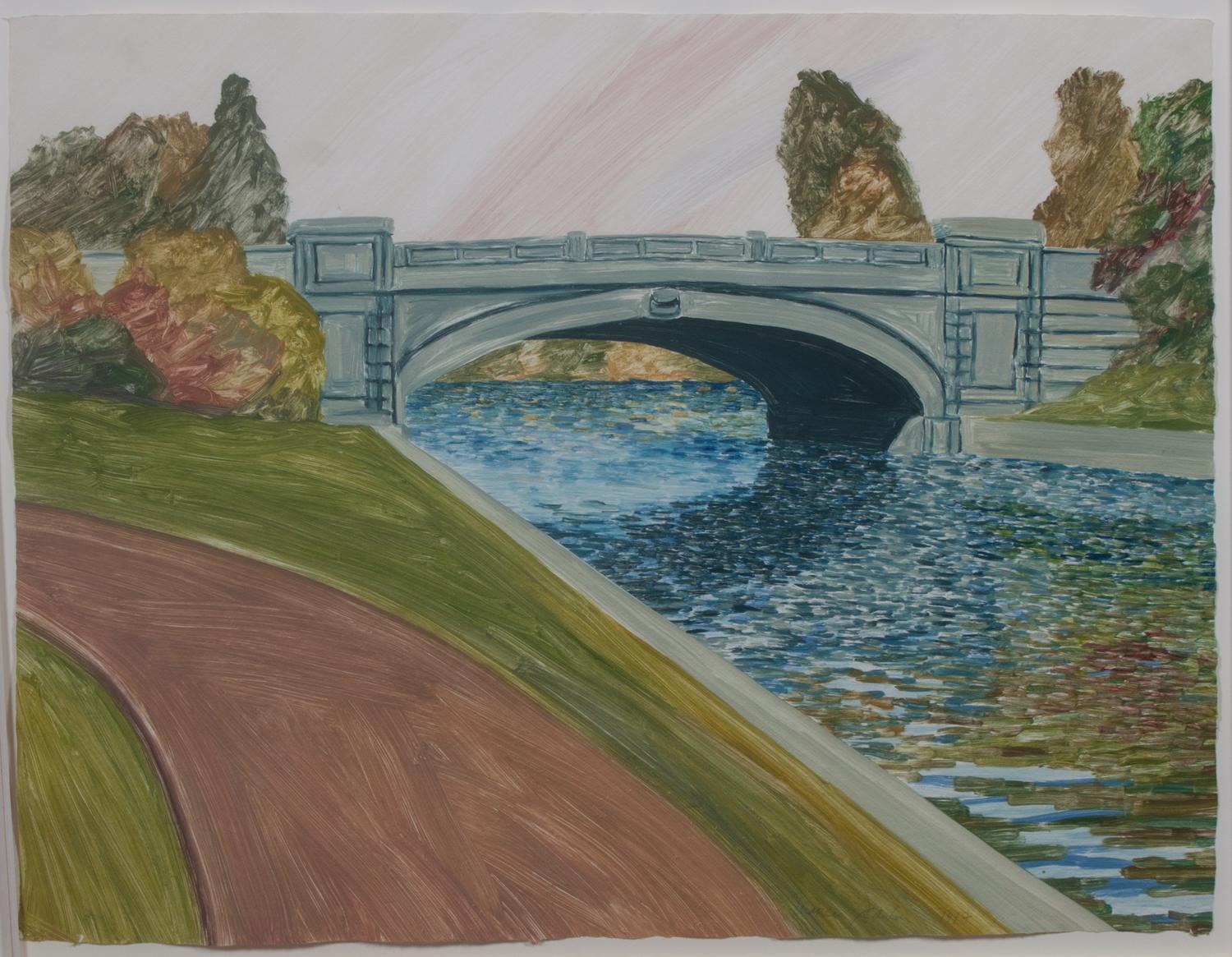 Marcia Scanlon, (American, 20th/21st century), The Bridge, 1987