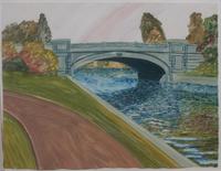 Marcia Scanlon, (American, 20th/21st century), The Bridge, 1987