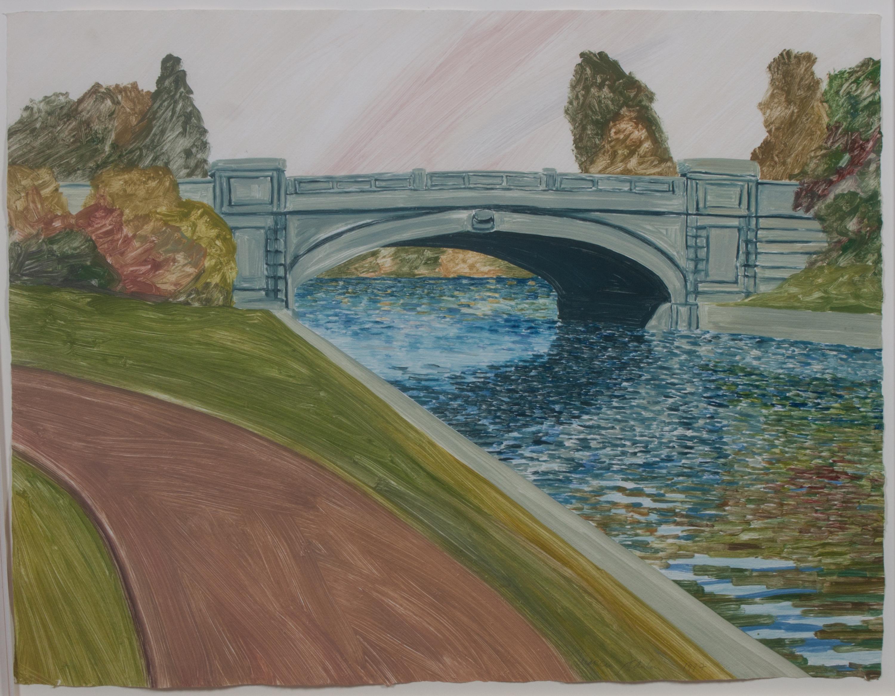 Marcia Scanlon, (American, 20th/21st century), The Bridge, 1987