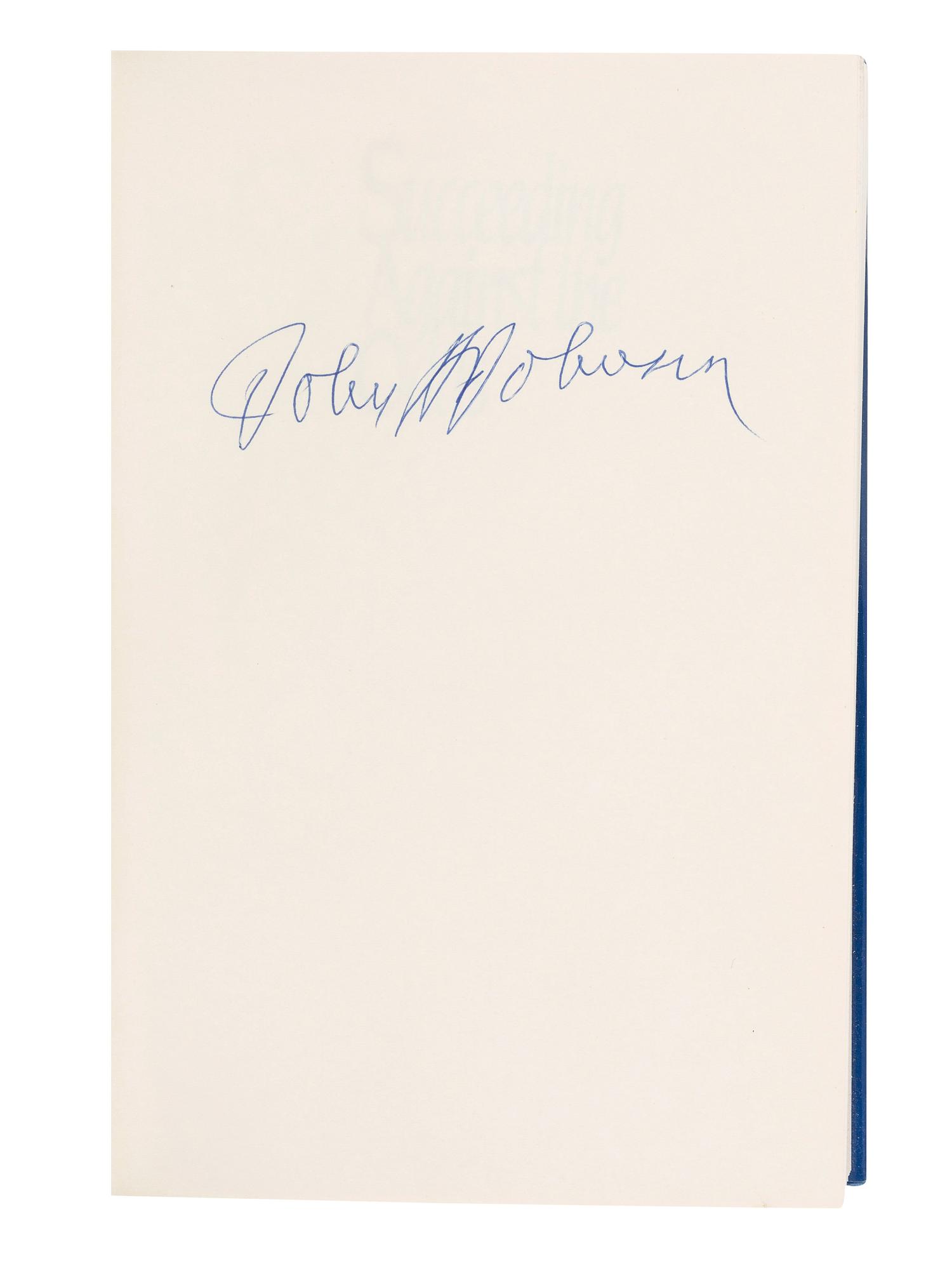 [WYATT, Addie (1924-2012), her copies]. JOHNSON, John H. (1918-2005). Succeeding Against the Odds. New York: Warner Books, 1989. Three copies, INSCRIBED AND SIGNED.
