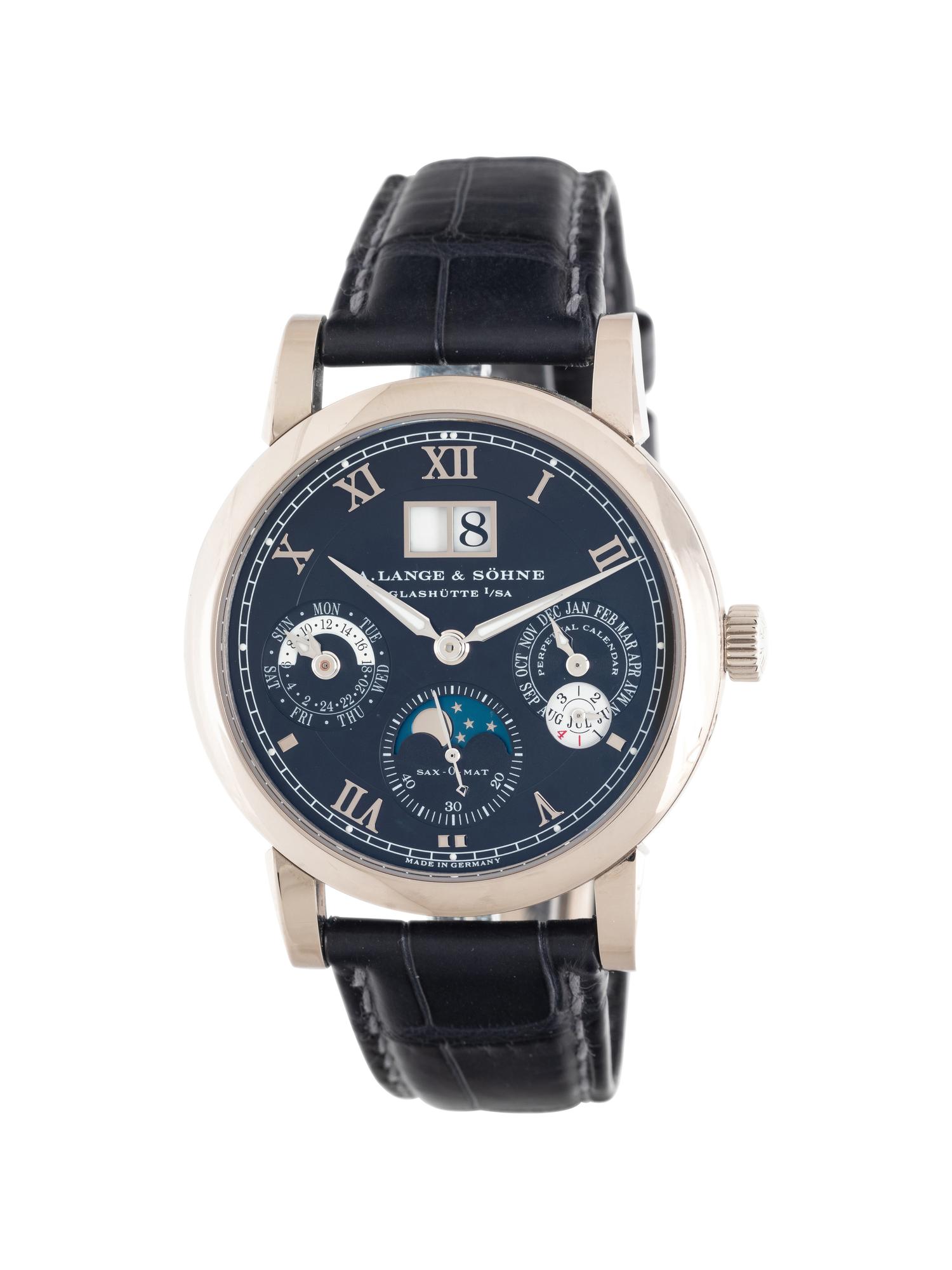 A. LANGE & SÖHNE, REF. 310.026 18K WHITE GOLD 'LANGEMATIK PERPETUAL' WATCH