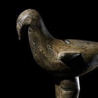 An Asante Wood Sankofa Figure