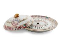 A Chinese Export Porcelain Meat Platter and Cover
