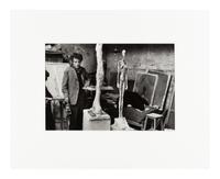 Inge Morath (1923-2002) Giacometti in His Studio in Paris, France 1958