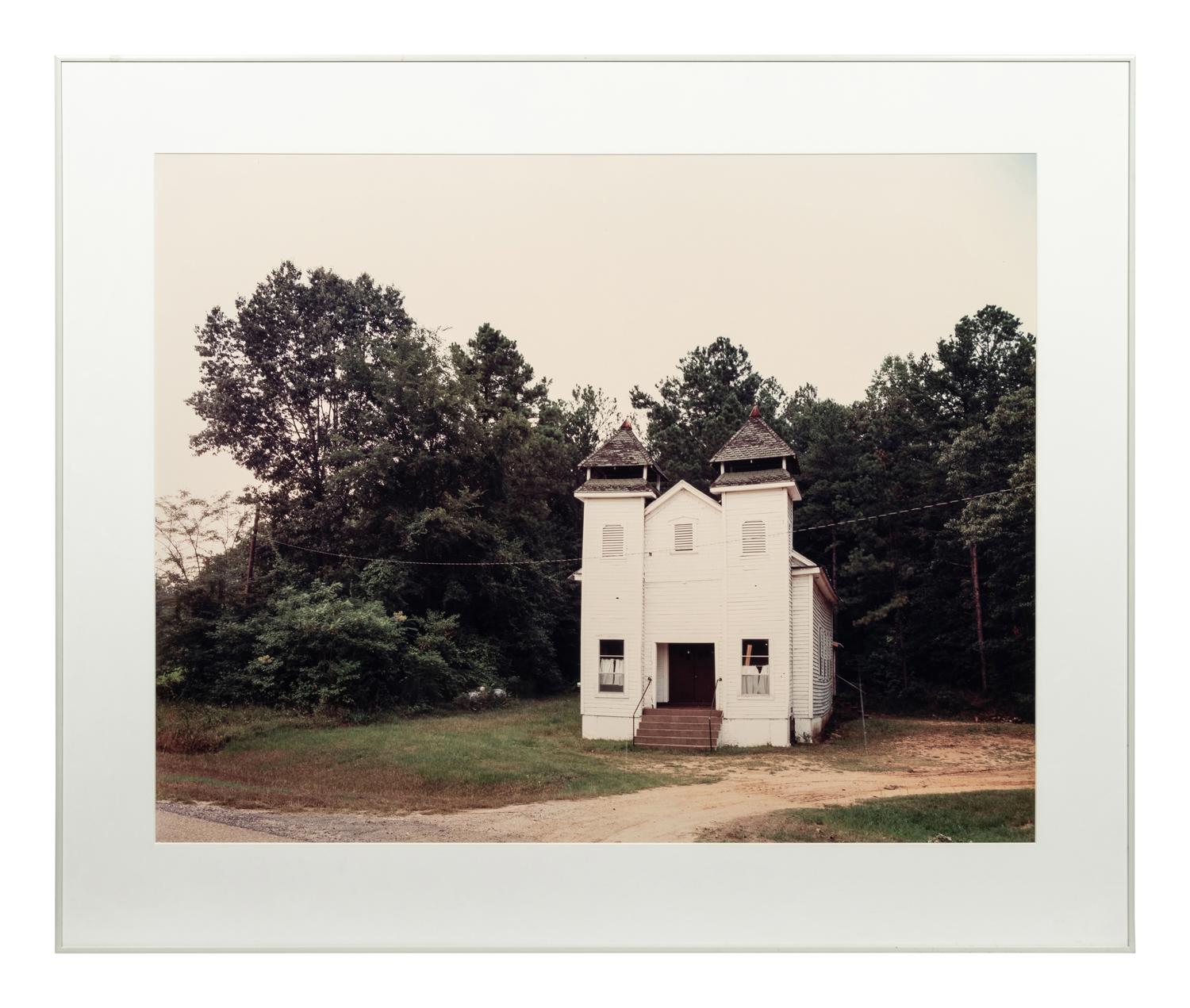 William Christenberry (1936-2016) Church, Sprott, Alabama, 1981