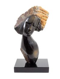 Euitt Nyanhongo (Zimbabwean, 20th century) Elegance (Shona…