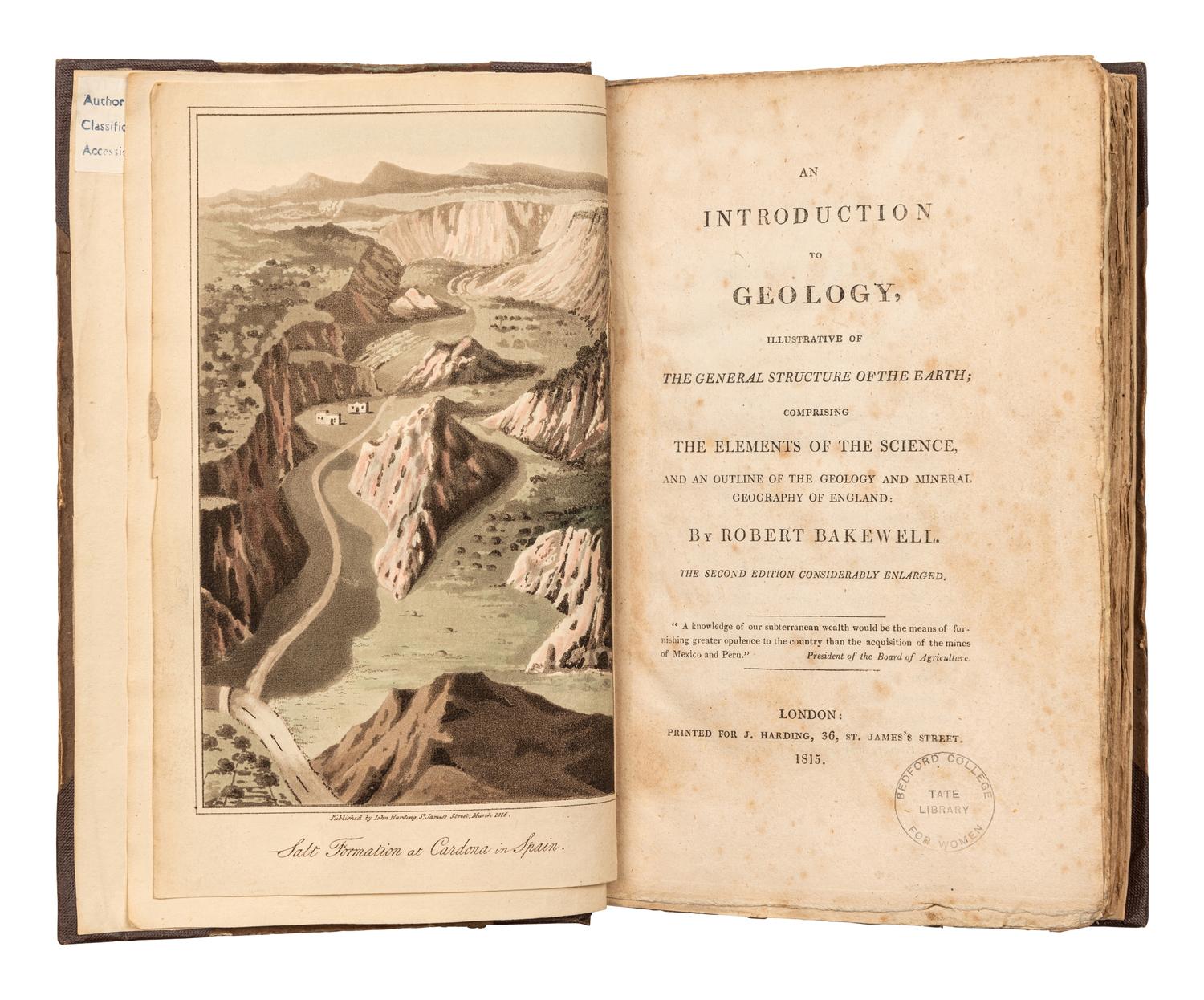 [GEOLOGY]. A group of 16 works, including: