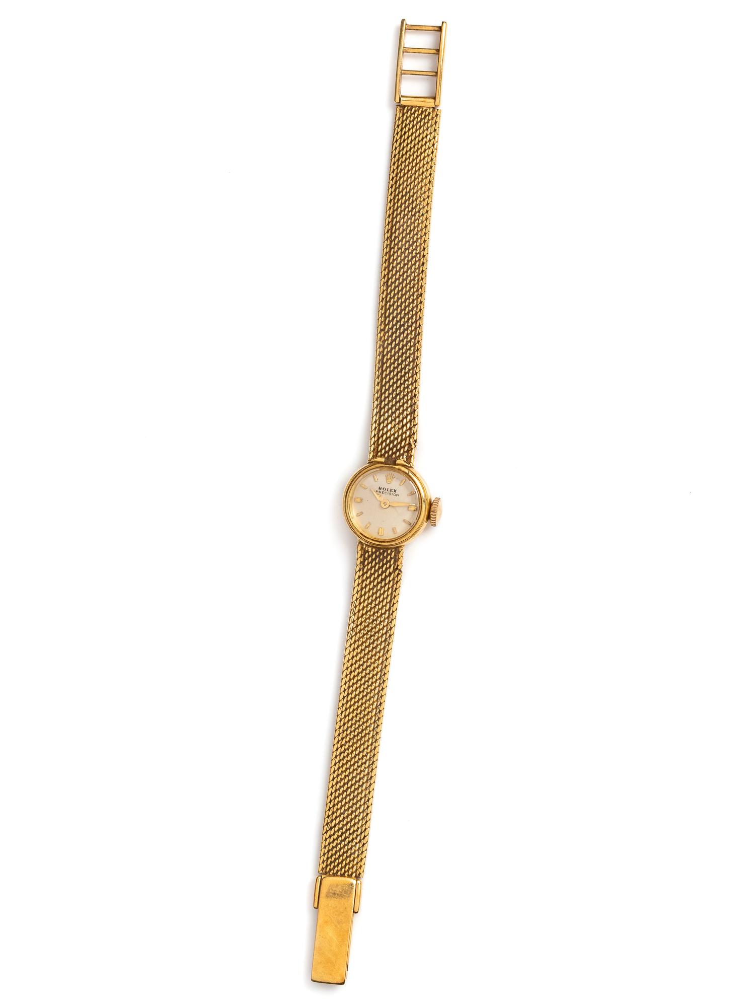 An 18 Karat Yellow Gold Wristwatch, Rolex,