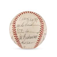 A Large Group of Assorted 1950s-2000s Boston Red Sox Team Signed Autograph Baseballs