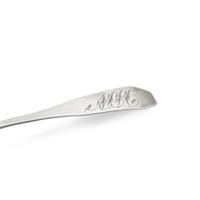 A Federal Coin Silver Coffin-End Teaspoon
