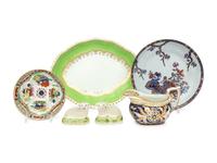 A Group of English Porcelain Articles