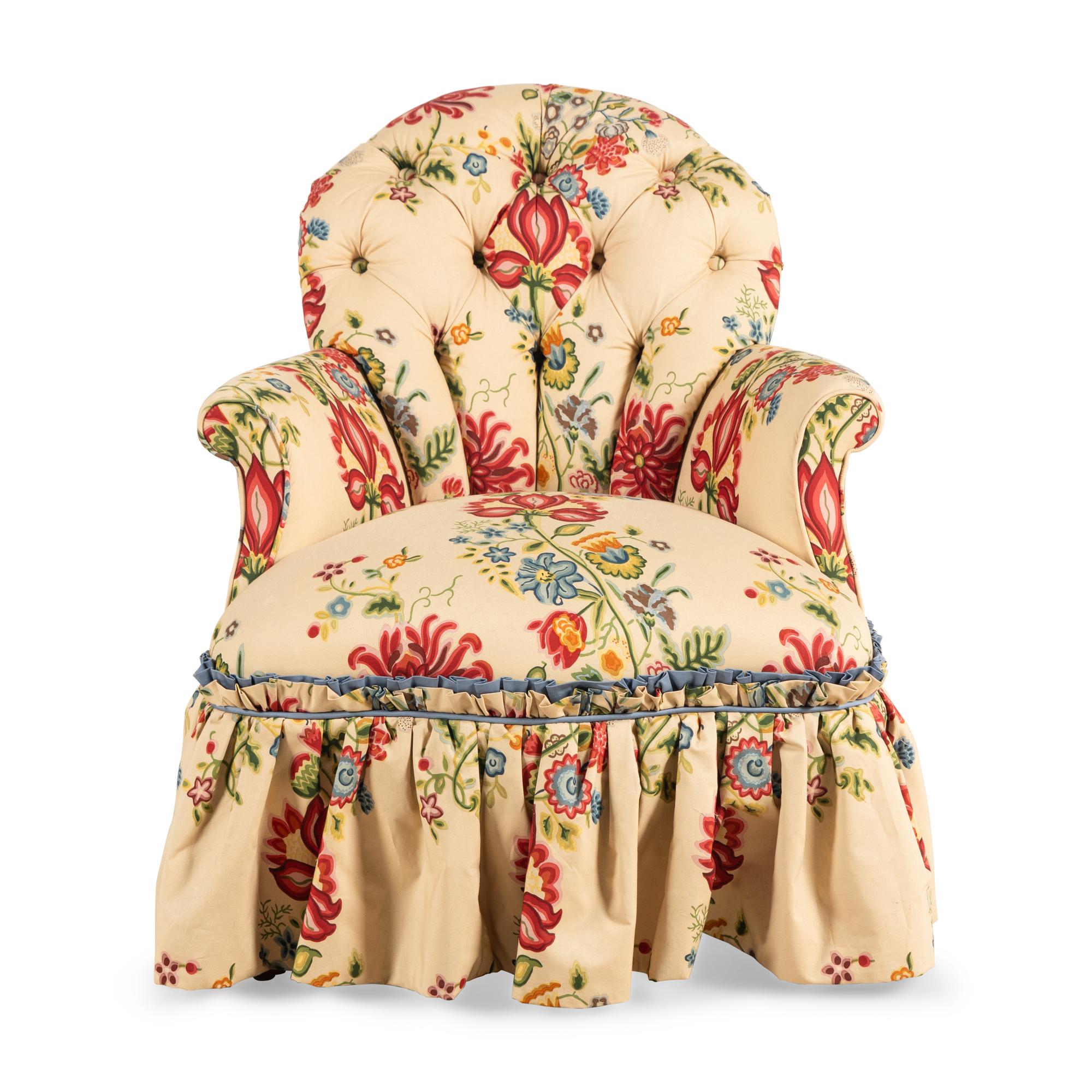 A Scalamandré Upholstered Armchair