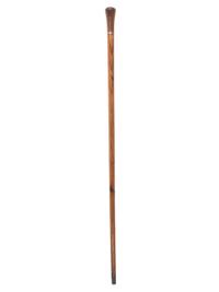 [MILITARIA - NAVY]. Walking stick presented to Joseph Rudolph by Captain Giles B. Harber.