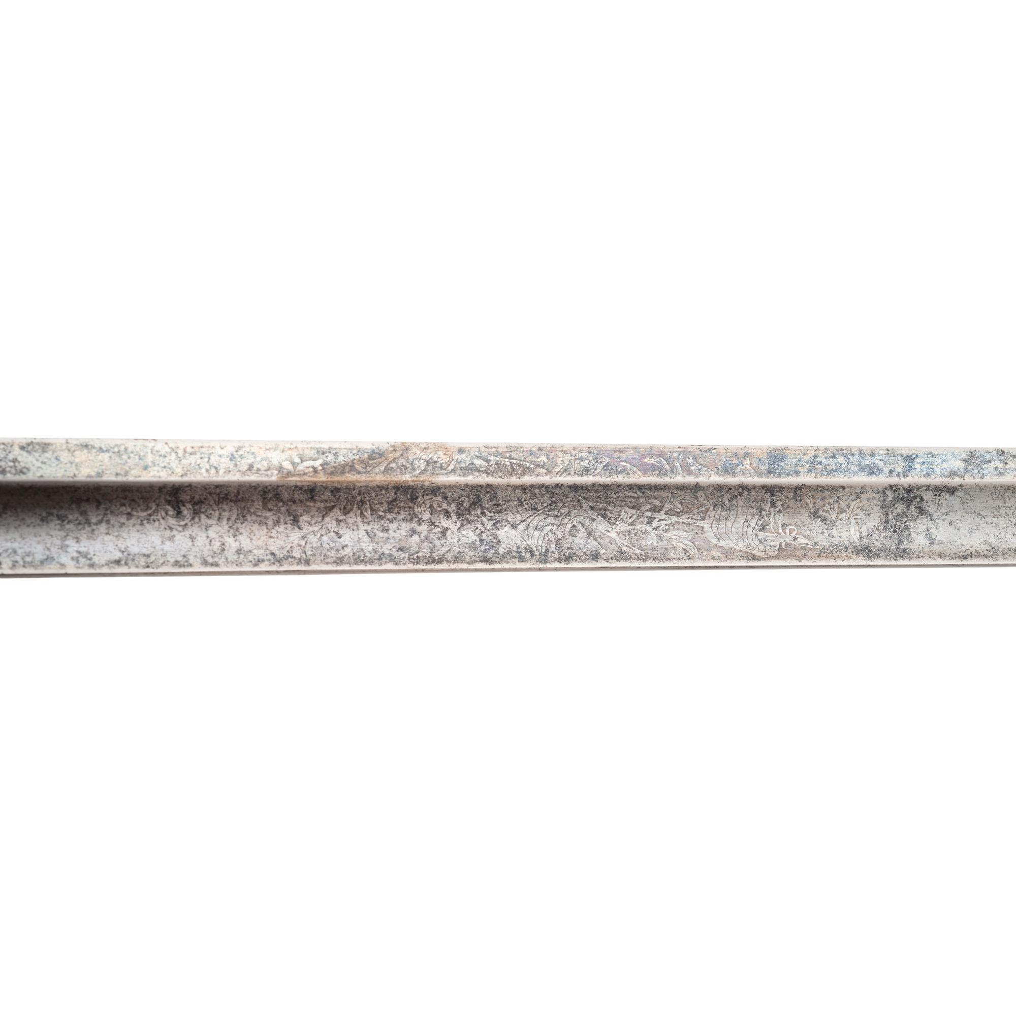 Published Collins & Co. Model 1840 NCO Sword Presented to William E. Simonds - 25th Connecticut Infantry - Congressional Medal of Honor Recipient at Irish Bend, LA