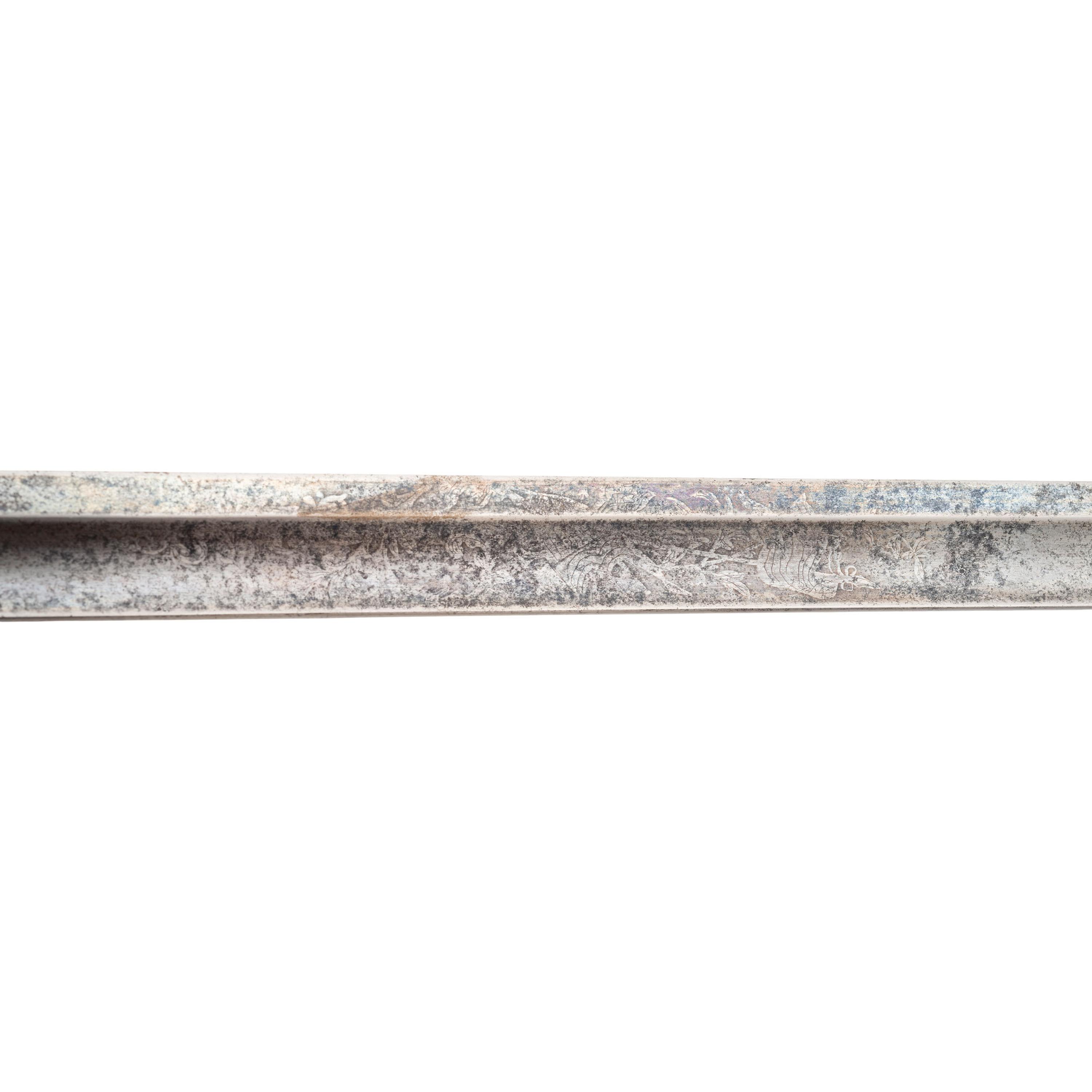 Published Collins & Co. Model 1840 NCO Sword Presented to William E. Simonds - 25th Connecticut Infantry - Congressional Medal of Honor Recipient at Irish Bend, LA