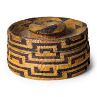 Tlingit Rattletop Basket