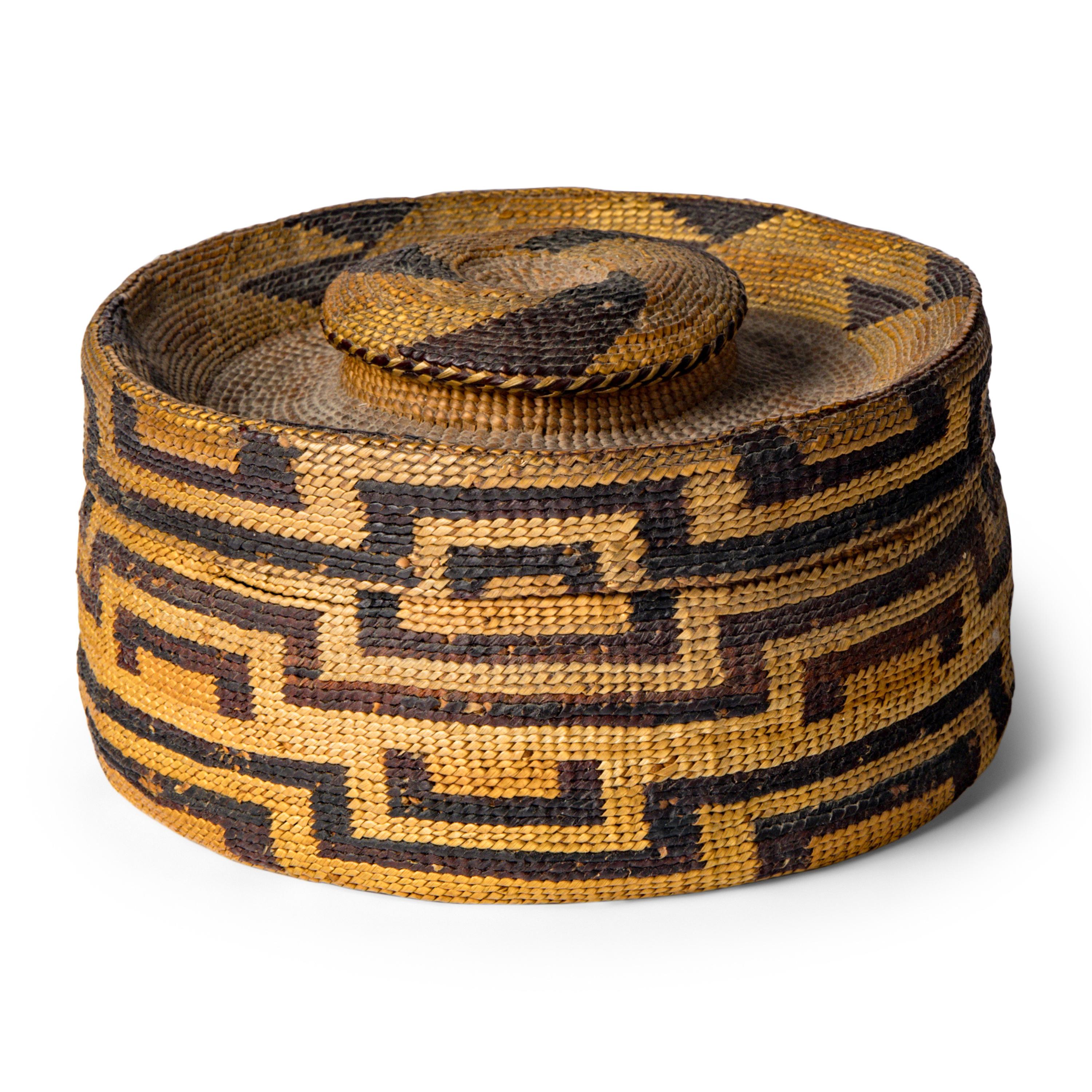 Tlingit Rattletop Basket