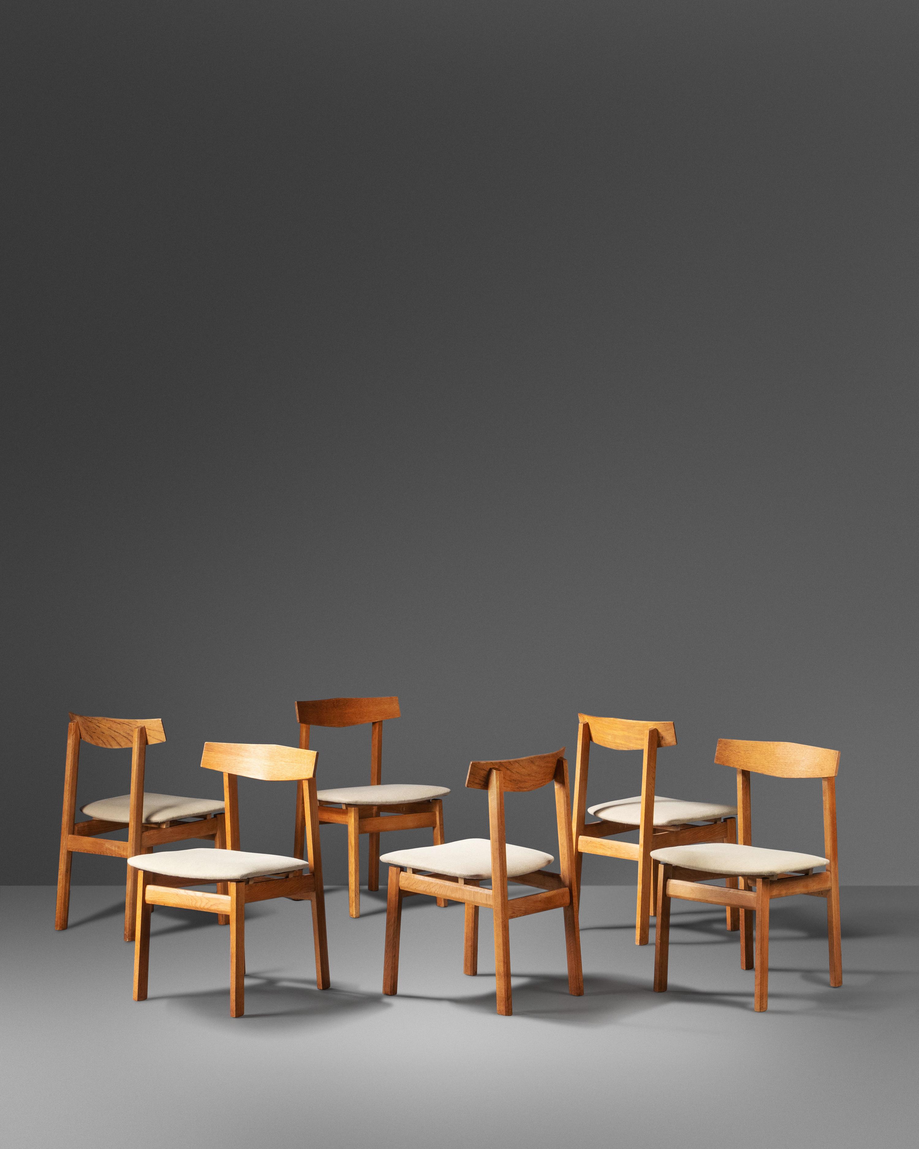 Set of Six Dining Chairs